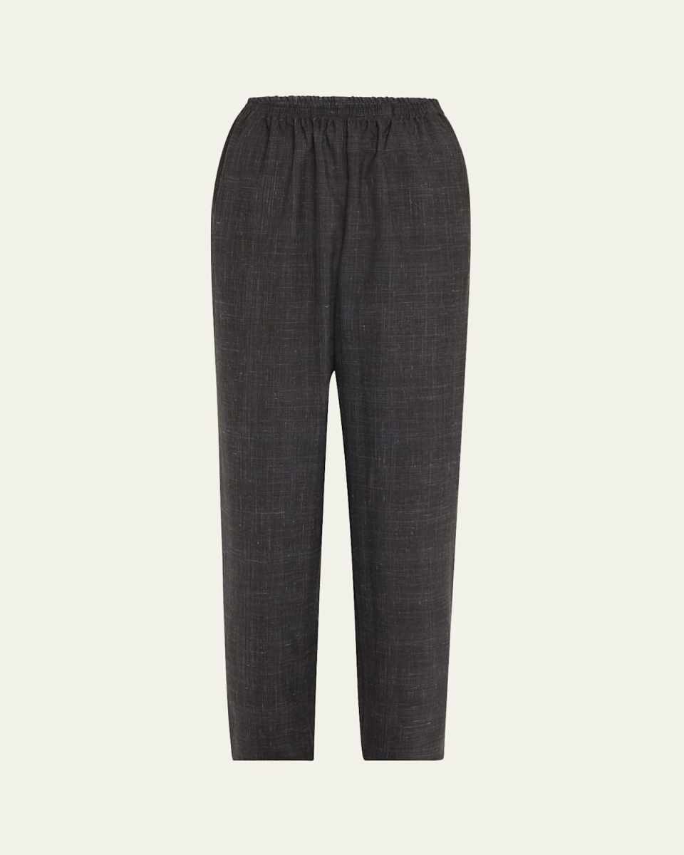 Side-Insert Tapered Regular Trousers